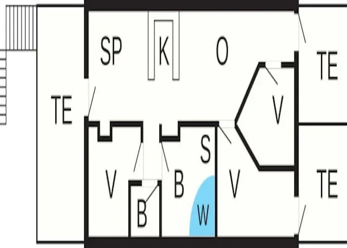 Apartment 8 Person In Ringkobing-by Traum *